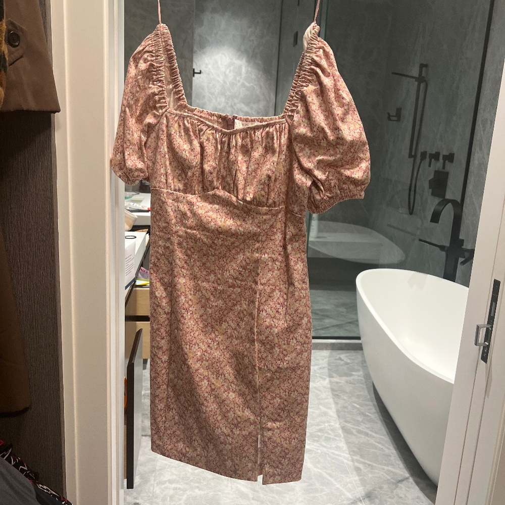 Mini pink dress - size S